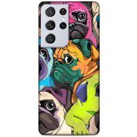 Lopard Samsung Galaxy S21 Ultra Uyumlu Kılıf Animax (16) Kalın Kılıf