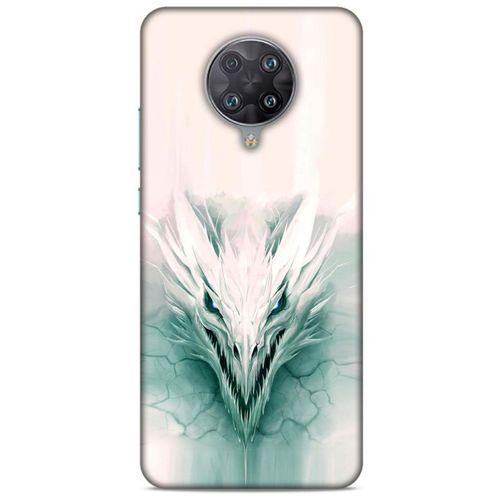 İnfinix Note 7 Kılıf Dragons (15) Antişok Kılıf Buz Ejderhası