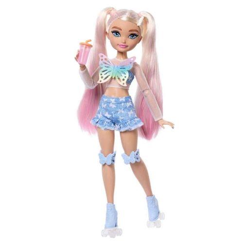 Eğitici Oyuncak Barbie Dream Besties Paten Partisi Malibu Bebek ve Aksesuarları