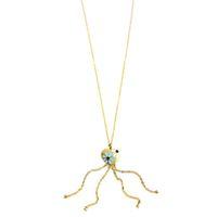 Zincirli Kalp Kolye - Altın