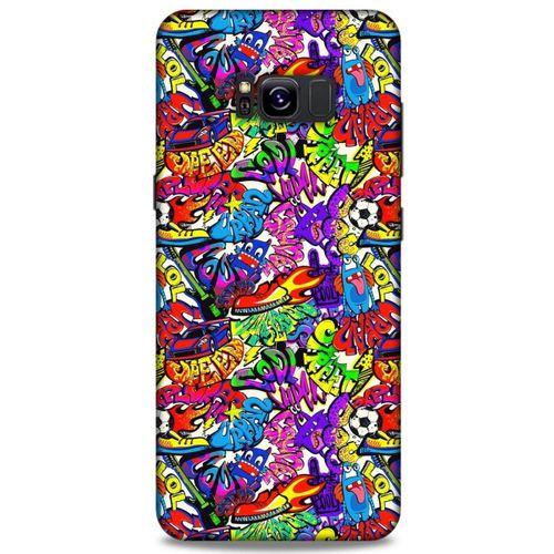 Graffitix (25) Desenli Silikon Kapak Samsung Galaxy S8 Plus Kılıf