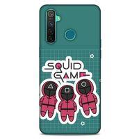 Realme 5 Pro Uyumlu Kılıf Squid Game (40) Fit Silikon Kılıf Sook