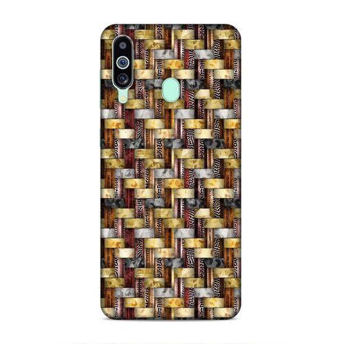 Samsung Galaxy M40 Uyumlu Kılıf Romans (27) Tasarımlı Kılıf Sarı