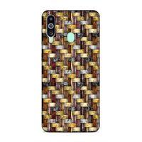 Samsung Galaxy M40 Uyumlu Kılıf Romans (27) Tasarımlı Kılıf Sarı