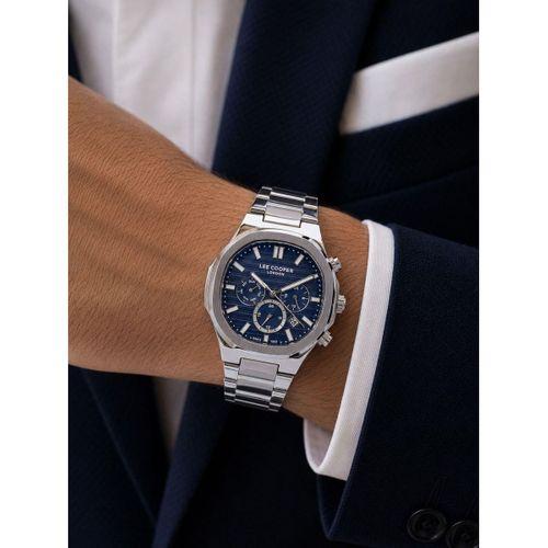 Lee Cooper Erkek Kol Saati 50 Mt Suya Dayanıklı Çelik Kordon VS.BLKT.1093