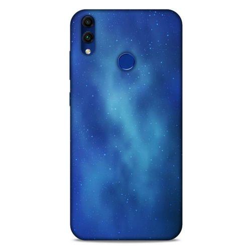 Huawei Honor 8C Uyumlu Kılıf Mavi Delisi (16) Kalın Kılıf Duvar Kağıdı