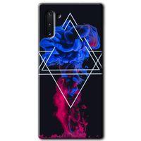 Galaxy Note 10 Kılıf HD Desen Baskılı Arka Kapak - Mekanik Duman 1 + Kırılmaz Cam