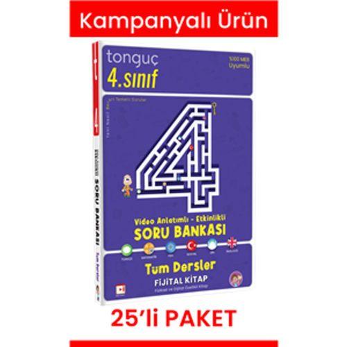 4. Sınıf Tüm Dersler Video Anlatımlı - Etkinlikli Soru Bankası 25' li Paket (2 Kitap Hediyeli)