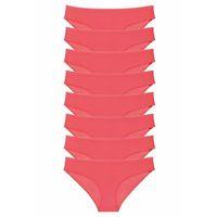 8 adet Süper Eko Set Likralı Kadın Slip Külot Fuşya