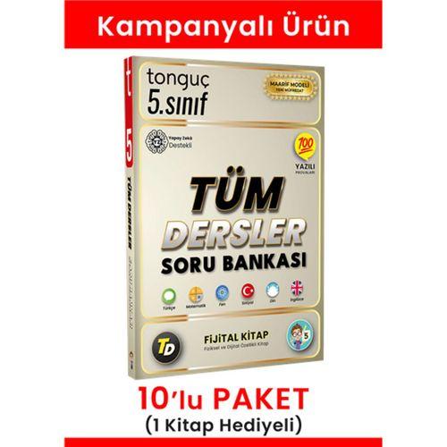 5. Sınıf Tüm Dersler Soru Bankası 10' lu Paket(1 Kitap Hediyeli)