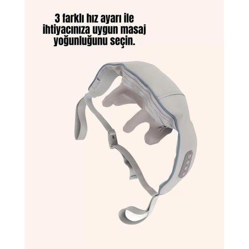 Kablosuz Boyun Ve Omuz Masaj Aleti | Isıtmalı Ve Yoğurmalı