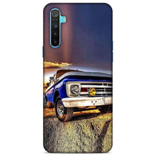 Lopard Oppo Realme 6i Uyumlu Kılıf PickUpX (32) Soft Silikon Kılıf Koyu Mavi