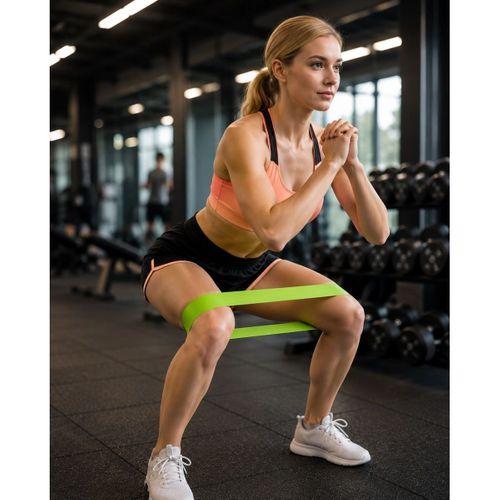Pilates Ve Fitness Direnç Bandı Egzersiz İçin Esnek Güçlendirme Lastiği