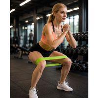 Pilates Ve Fitness Direnç Bandı Egzersiz İçin Esnek Güçlendirme Lastiği