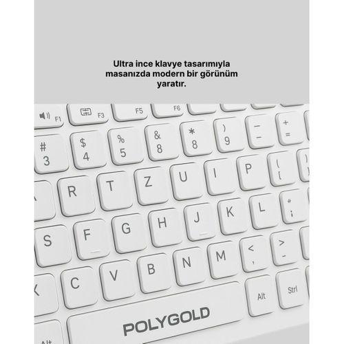 Ofis Ve Ev Kullanımı İçin Kablosuz Klavye Fare Seti - Ergonomik Ve Pratik