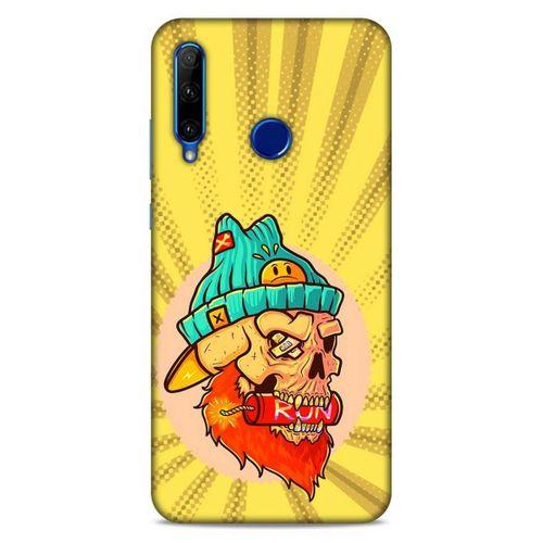 Lopard Huawei Honor 20 Lite Uyumlu Kılıf Tattoo's (32) Soft Silikon Kılıf Run