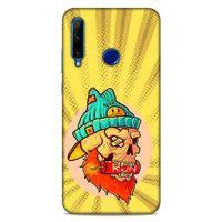 Lopard Huawei Honor 20 Lite Uyumlu Kılıf Tattoo's (32) Soft Silikon Kılıf Run