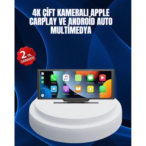 Fiat Egea, Linea, Doblo, Peugeot , Citroen C3, C4, Opel Astra, Corsa, Insignia Uyumlu 10.26” Ips Dokunmatik Carplay Multimedya – 4k Ekran