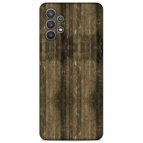 Lopard Samsung Galaxy A32 Uyumlu Kılıf Wood'X (20) Koruyucu Kılıf Desenli