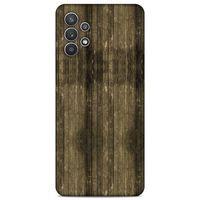 Lopard Samsung Galaxy A32 Uyumlu Kılıf Wood'X (20) Koruyucu Kılıf Desenli