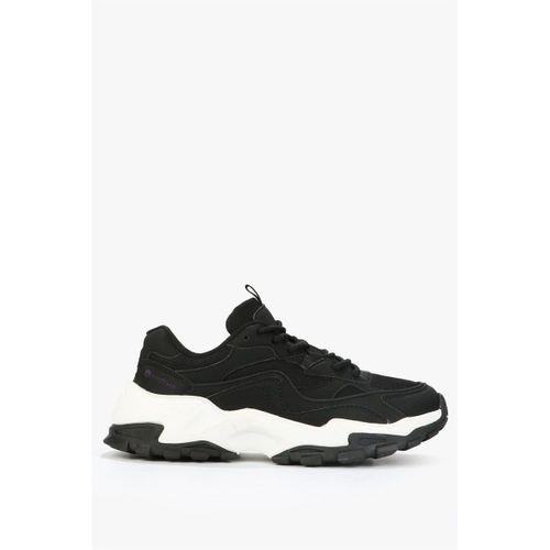 Hammer Jack Russel Siyah - Beyaz Kadın Spor Ayakkabı