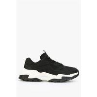 Hammer Jack Russel Siyah - Beyaz Kadın Spor Ayakkabı