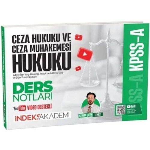 KPSS A Grubu Ceza Hukuku ve Ceza Muhakemesi Hukuku Video Ders Notları İndeks Akademi