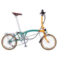 Dahon Lunden 16 Jant Katlanır Bisiklet Turuncu-Mavi