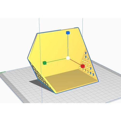 Modüler Altıgen Model ve Eşya Rafı 3D Baskı (Bu ürün Sadece Plastik parçadır - Almadan Önce Soru Sorabilirsiniz)