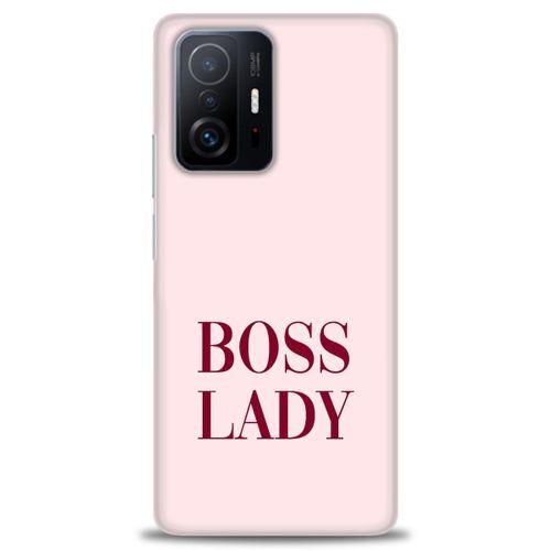 Xiaomi Mi 11T Pro Kılıf HD Baskılı Kılıf - Boss Lady + Tam Ekran Koruyucu