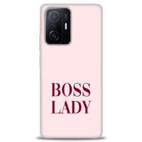 Xiaomi Mi 11T Pro Kılıf HD Baskılı Kılıf - Boss Lady + Tam Ekran Koruyucu