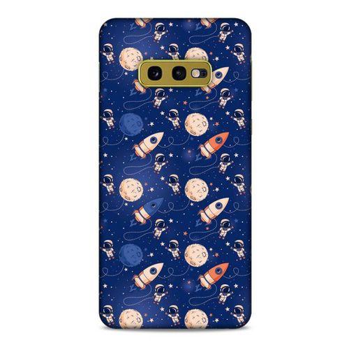 Samsung Galaxy S10e Uyumlu Kılıf Mavi Delisi (30) Silicone Case Galaksi