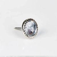 Dekoratif Parlak Taşlı Kabara Raptiye 17 Mm - 50