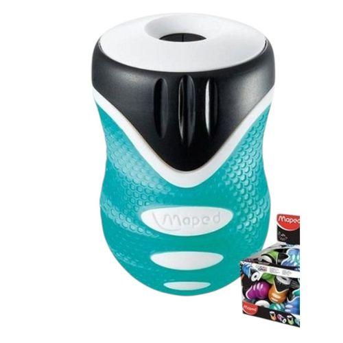 MAPED CLEAN GRIP TEK DELİKLİ KALEMTRAŞ ( TURKUAZ )