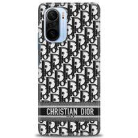 Xiaomi Redmi K40 Kılıf HD Baskılı Kılıf - Dior + Tam Ekran Koruyucu