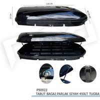 Tabut Port Bagaj Parlak Siyah 450LT Tuğra