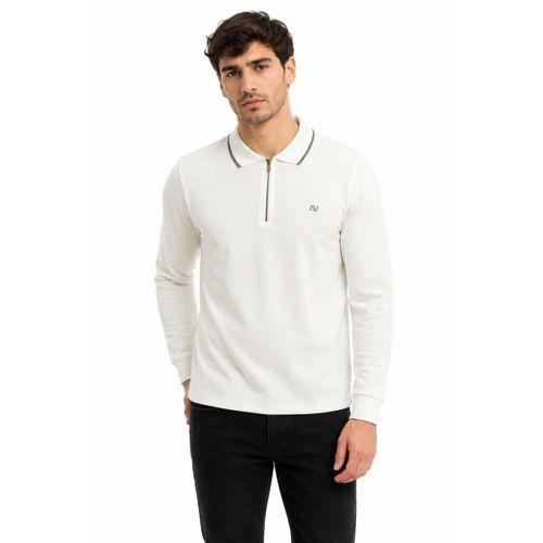 Erkek Mevsimlik Spor Polo Yaka Fermuarlı Sweatshırt BGL-ST05468