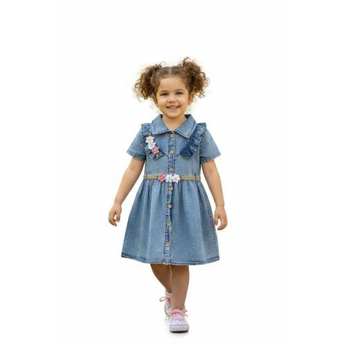 Kız Çocuk Kot Elbise BGL-ST05203