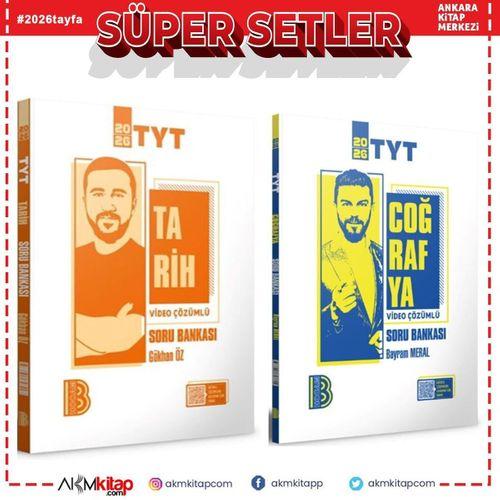 Benim Hocam TYT Coğrafya ve Tarih Soru Bankası Seti 2 Kitap