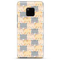 Lopard General Mobile GM 20 Pro Uyumlu Kılıf Kediler (23) Ultra Koruma Kılıfı Gülen Kedi