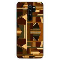 Lopard Xiaomi Redmi Note 8 Pro Uyumlu Kılıf Wood'X (42) Rugged Armor Kılıf Desenli