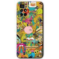 Redmi 10 Kılıf HD Desen Baskılı Arka Kapak - Süper Çizgi Kahramanlar 2