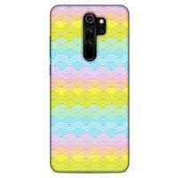 Xiaomi Redmi Note 8 Pro Kılıf Pastel Renkler (1) Kılıfı Karışık Renkli