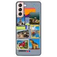 Lopard Samsung Galaxy S21 Plus Uyumlu Kılıf Şehirli ※ (17) Çanakkale Tasarım Kılıf