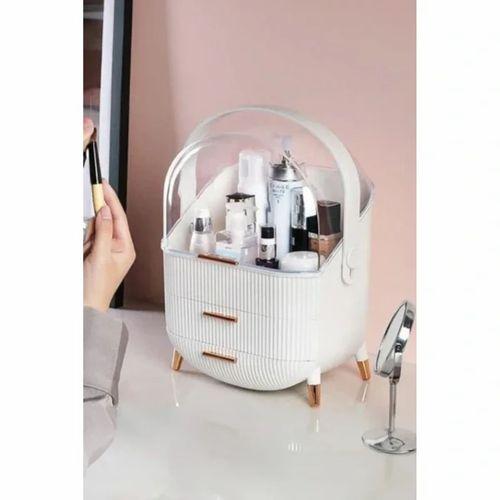 Çekmeceli Kozmetik Organizer Beyaz