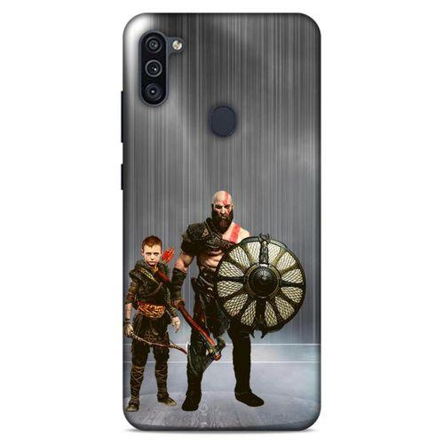 Lopard Samsung Galaxy M11 Uyumlu Kılıf GameX (29) Arka Koruma Kılıfı God War