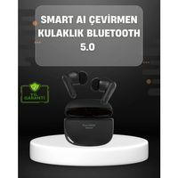 Yapay Zeka Destekli Bluetooth Kulaklık Anlık Çeviri Ve Gürültü Engelleme