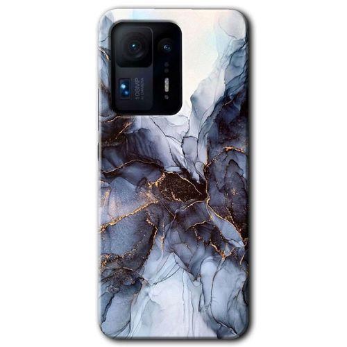 Mi Mix 4 Kılıf HD Desen Baskılı Arka Kapak - Otantik Mermer