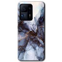 Mi Mix 4 Kılıf HD Desen Baskılı Arka Kapak - Otantik Mermer