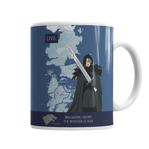 Winter is Here Kupa Bardak Porselen